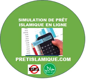 Calculatrice et graphique dans un visuel consacré à la simulation de financement